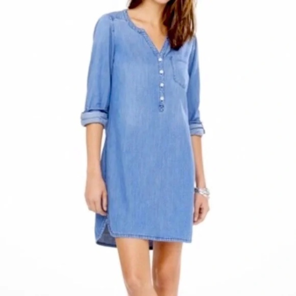 Denim dress